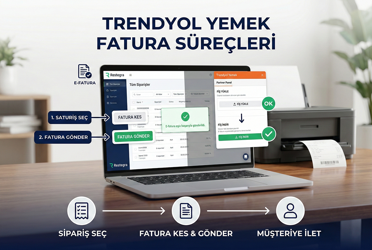 Trendyol Yemek’te Fatura Kesme ve Gönderim Süreci: Adım Adım Rehber